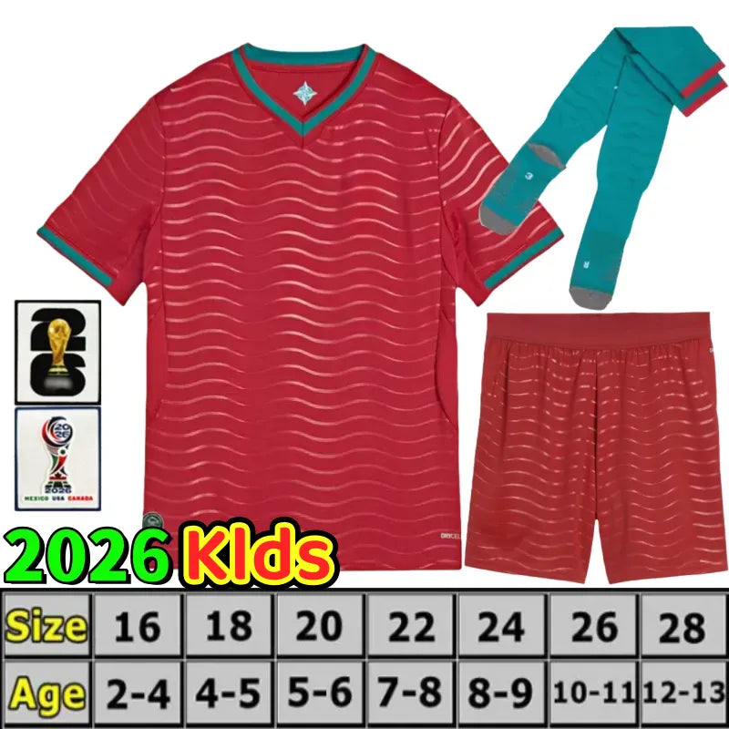 2026 Portugal soccer jerseys B.FERNANDES R. Leao JOAO FELIX BERMARDO camisa de f - SitterJersey.com