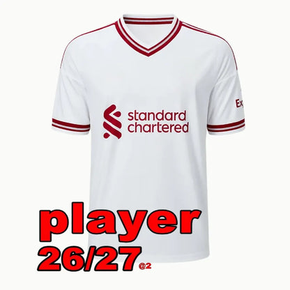 26 27 Liverpool ISAK DIOGO JOTA WIRTZ FRIMPONG KERKEZ MAC ALLISTER EKITIKE Szobo - SitterJersey.com