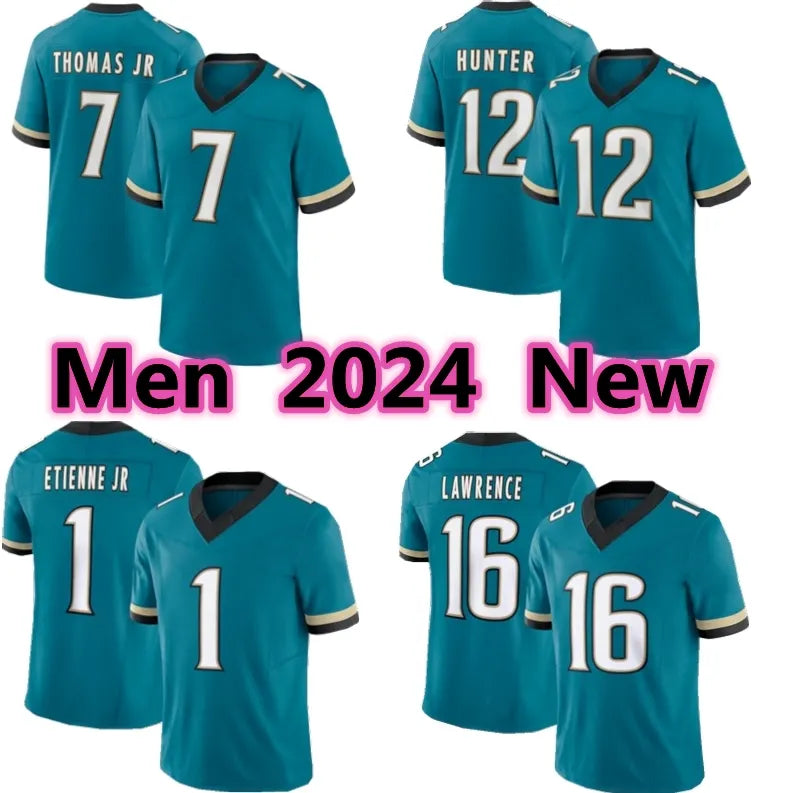 Travis Hunter Football Jerseys Brian Thomas Jr Trevor Lawrence Josh Hines-Allen - SitterJersey.com