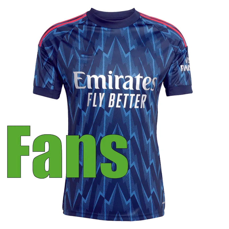 26 27 SMITH ROWE SAKA soccer jerseys Fans Player MARTINELLI TIERNEY 2025 2026 RI - SitterJersey.com