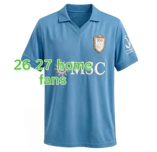 Maglia SSC Napoli jersey 26 27 football shirt kit Kids DE BRUYNE McTominay Naple - SitterJersey.com
