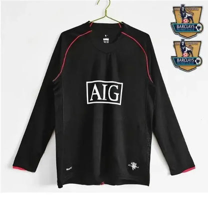 Retro jersey Manchest Soccer Jerseys Long Sleeved Ronaldo Rooney Giggs Nani 2006 - SitterJersey.com