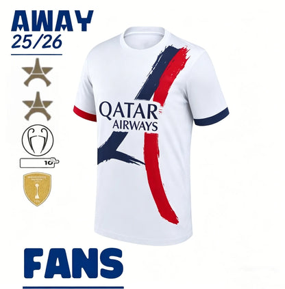 25 26 27psges Jersey O.Dembele D.DOUE KVARATSKHELIA Football Jerseys VITINHA JOA - SitterJersey.com
