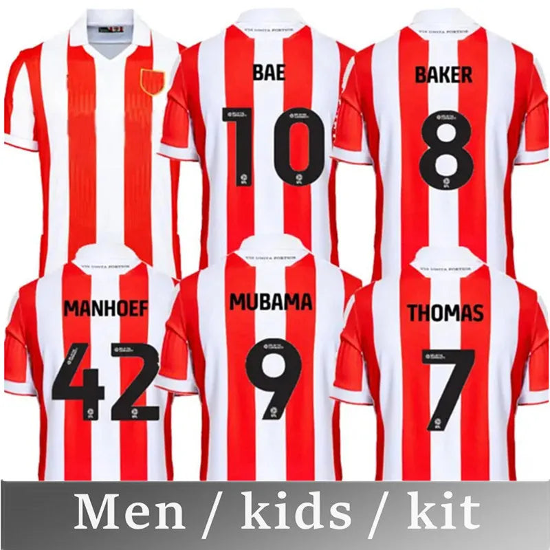 NEW S-4XL 2026 2027 Stoke City THOMAS home Soccer Jerseys 26 27 MUBAMA MANHOEF B - SitterJersey.com