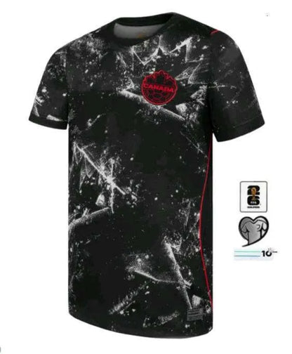 canada soccer jersey 2026 World Cup J.DAVID DAVIES LARIN 26 27 CAVALLINI MILLAR  - SitterJersey.com