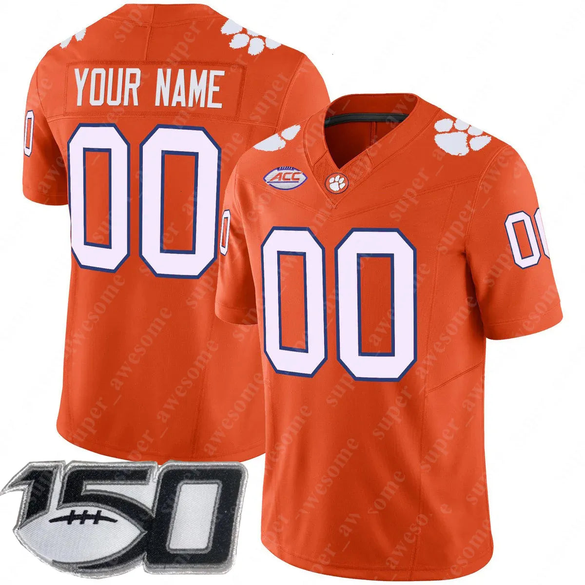 Cade Klubnik CU Tigers Football Jersey Adam Randall TJ Parker Antonio Williams B - SitterJersey.com