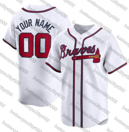 All-Star USA250 250th Ronald Acuna Jr. Braves Baseball Jersey 1 Ozzie Albies Spe - SitterJersey.com