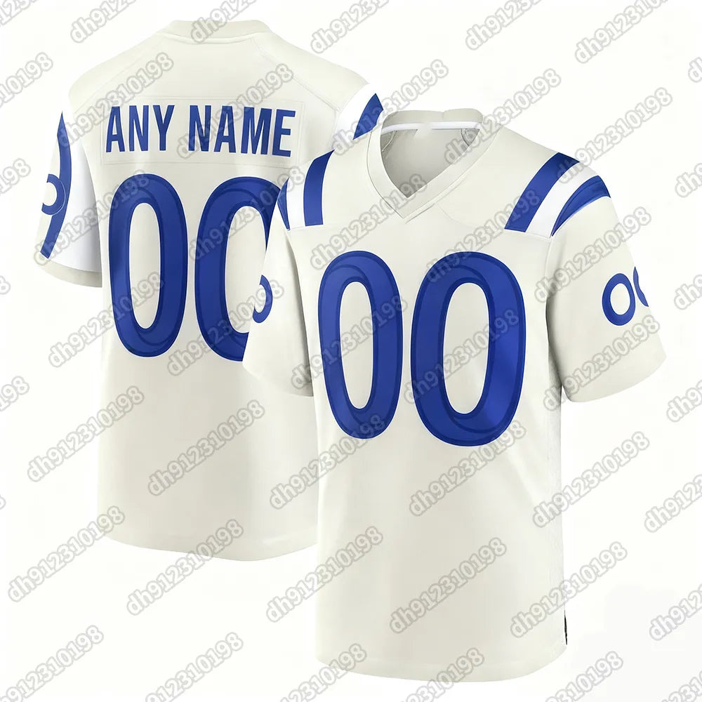 IN STOCK Mens 7 Orange Embroidered Elway Polyester Football Jersey, V-Neck Short - SitterJersey.com