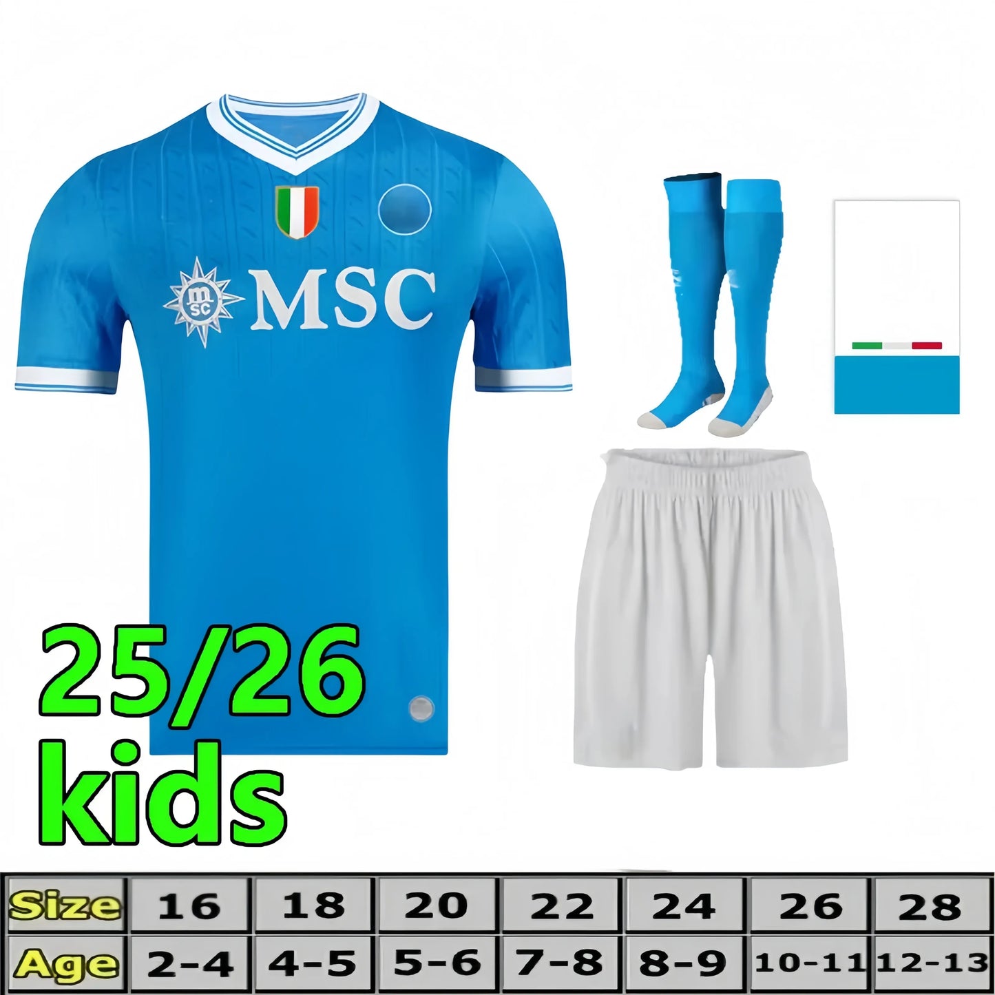 Napoli jersey world cup 2026 Jersey LUKAKU DE BRUYNE MCTOMINAY OSIMHEN SCOTT BUO - SitterJersey.com
