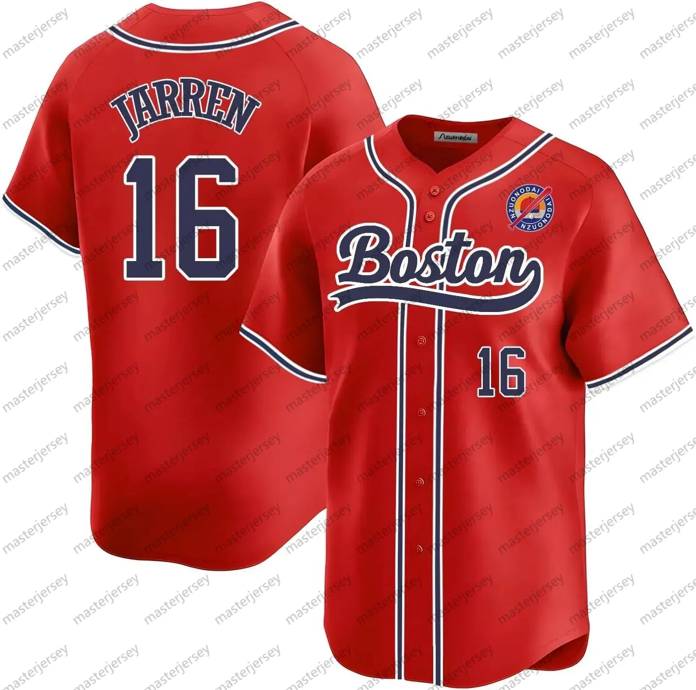 16 DURAN Baseball Jerseys ORTIZ YOSHIDA RAFAEL MASATAKA DEVERS JARREN Custom Men - SitterJersey.com