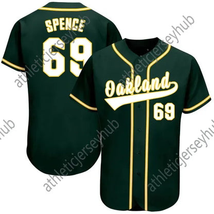Mens Custom Stitched Baseball Jerseys - 9 Reggie, 26 Matt, 24 Rickey, 2 Khris, 2 - SitterJersey.com