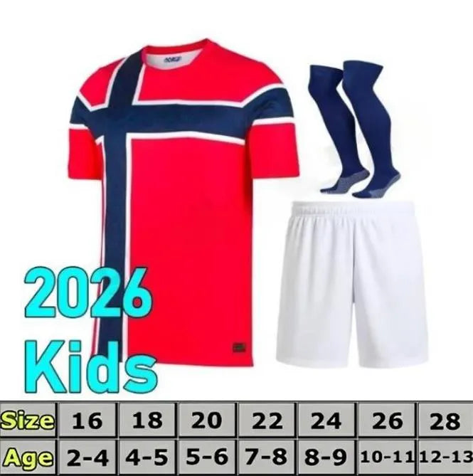 Norway jersey 2026 HAALAND World Cup soccer jerseys SORLOTH NUSA AASGAARD HORN M - SitterJersey.com