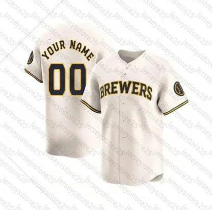2026 Brewers Baseball Jersey Christian Yelich Jackson Chourio Jacob Misiorowski  - SitterJersey.com