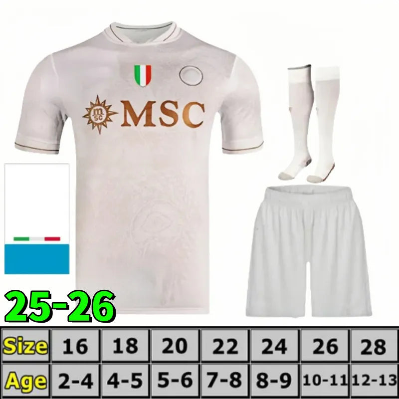 centenary DE BRUYNE SSC napooli 26 27 soccer jerseys LUKAKU Napless KVARATSKHELI - SitterJersey.com