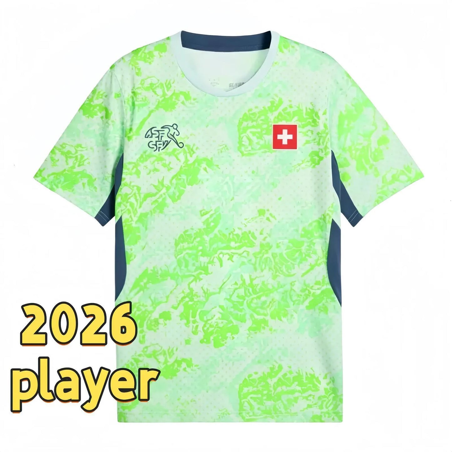 Switzerland National Team World Cup Soccer Jerseys ELVEDI AKANJI ZAKARIA SOW RIE - SitterJersey.com