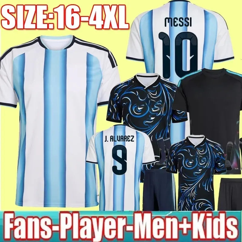 UK local ArgentinaS World Cup soccer Jerseys 26 27 MARADONA J. ALVAREZ FC Men Ki - SitterJersey.com