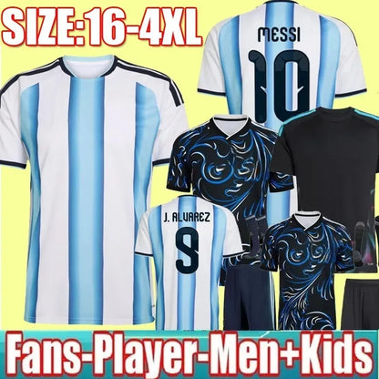 UK local ArgentinaS World Cup soccer Jerseys 26 27 MARADONA J. ALVAREZ FC Men Ki - SitterJersey.com