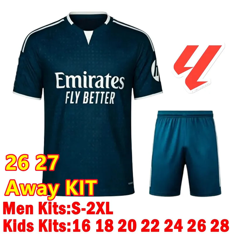 Reals MAdriD 2026 2027 BELLINGHAM VINI JR MBAPPE soccer jerseys 26 27 RealsMAdri - SitterJersey.com