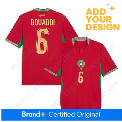 Morocco Jersey World Cup 2026 Ismael Saibari NO 11 Shirt Moroccans National Team - SitterJersey.com