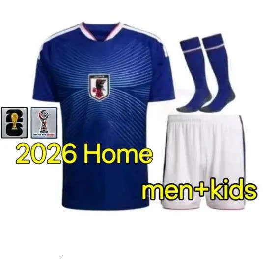 Japan Jersey 2026 World Cup Soccer Jerseys 26 27 Cartoon ISAGI ATOM TSUBASA MINA - SitterJersey.com