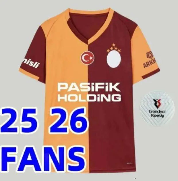 Galatasaray 25 26 27 Soccer Jerseys ICARDI ZANIOLI BAKAMBU MERTENS ZAHA AKGUN AK - SitterJersey.com