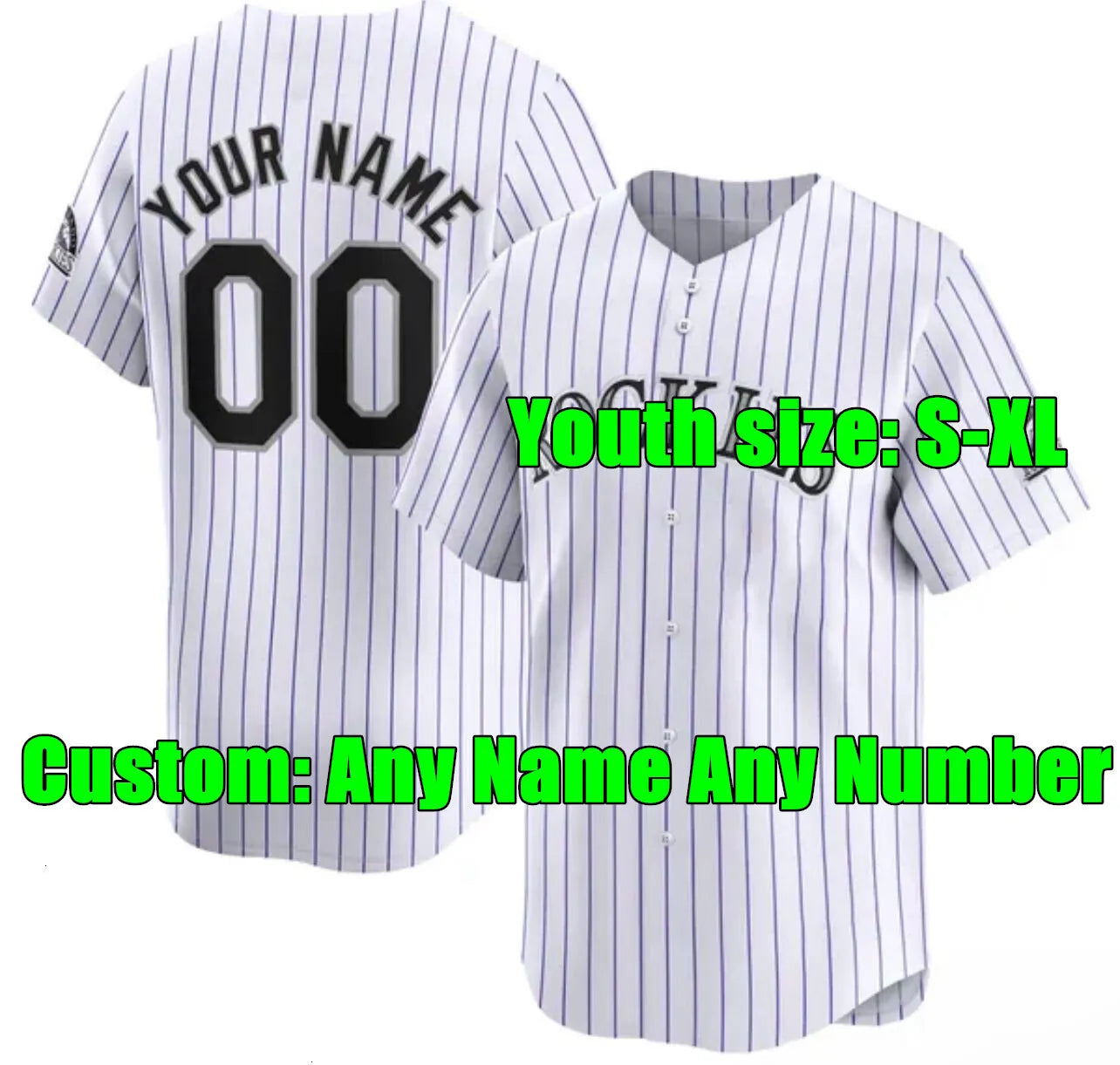 S-4XL 2024 Custom Kris Bryant Jersey Wilson Randal Grichuk Connor Joe Charlie Bl - SitterJersey.com