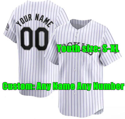 S-4XL 2024 Custom Kris Bryant Jersey Wilson Randal Grichuk Connor Joe Charlie Bl - SitterJersey.com
