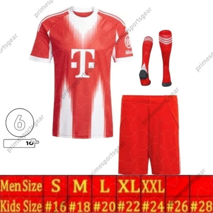 25 26 27 KANE OLISE soccer jerseys Anniversary BAYERNS MUNICH SANE KIMMICH UPAME - SitterJersey.com