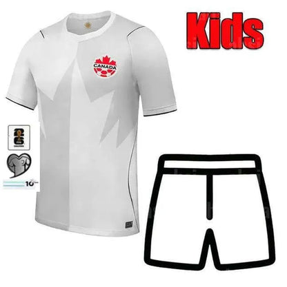 canada soccer jersey 2026 World Cup J.DAVID DAVIES LARIN 26 27 CAVALLINI MILLAR  - SitterJersey.com