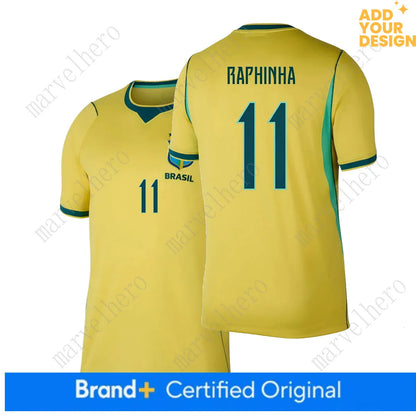 2025 2026 World Cup BRAZILS soccer jerseys Camiseta de futbol PAQUETA RAPHINHA 2 - SitterJersey.com