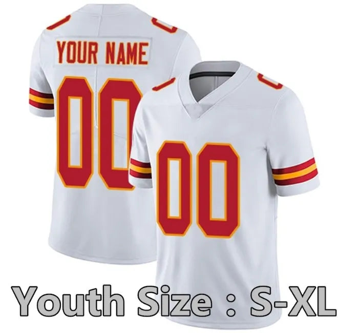 15 Patrick Mahomes Travis Kelce Isaih Pacheco Football Jersey Xavier Worthy Chri - SitterJersey.com
