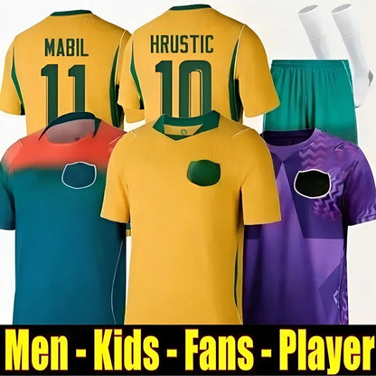 2026 Australia World Cup Soccer Jerseys national team 26 27 KENNEDY CATLEY HRUST - SitterJersey.com