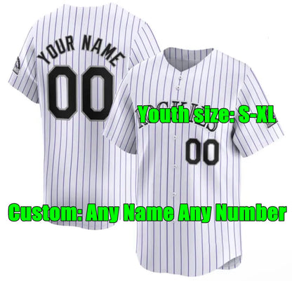 S-4XL 2024 Custom Kris Bryant Jersey Wilson Randal Grichuk Connor Joe Charlie Bl - SitterJersey.com