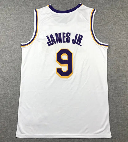 Stitched Basketball Jerseys James Bronny James Jr Cavs High School St Vincent St - SitterJersey.com