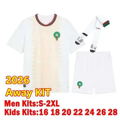 Morocco Jersey World Cup 2026 Maillot Maroc Soccer Jerseys National Team HAKIMI  - SitterJersey.com