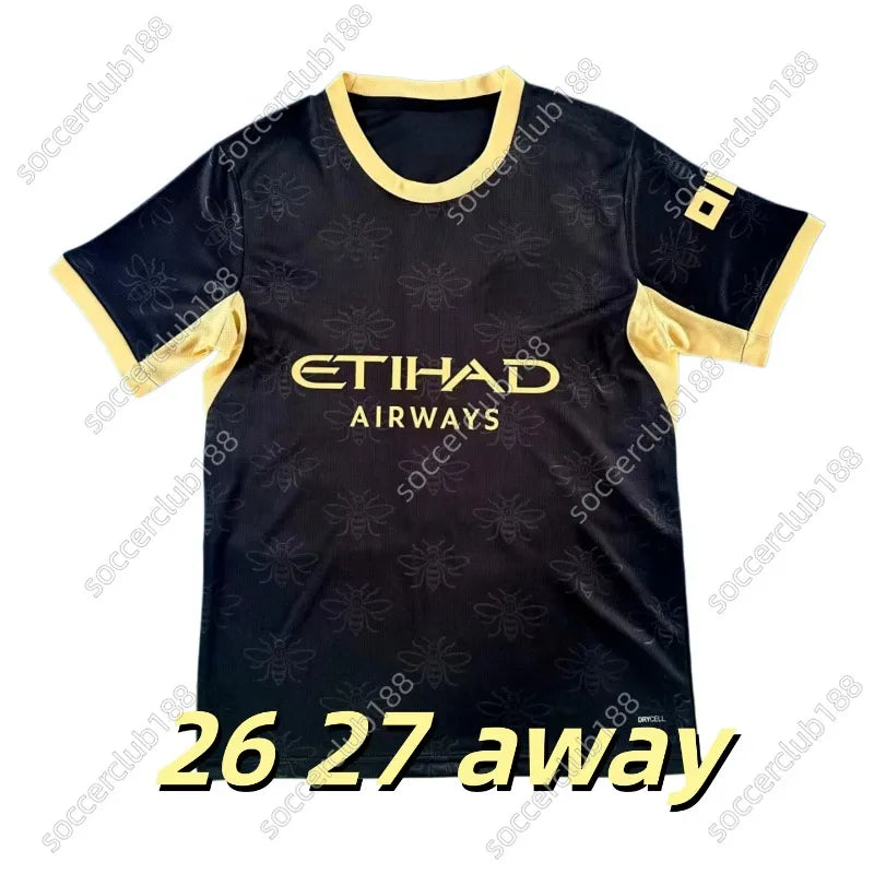 25 26 27 HAALAND MAN CITY soccer jerseys FODEN MARMOUSH DOKU MARMOUSH KOVACIC GV - SitterJersey.com