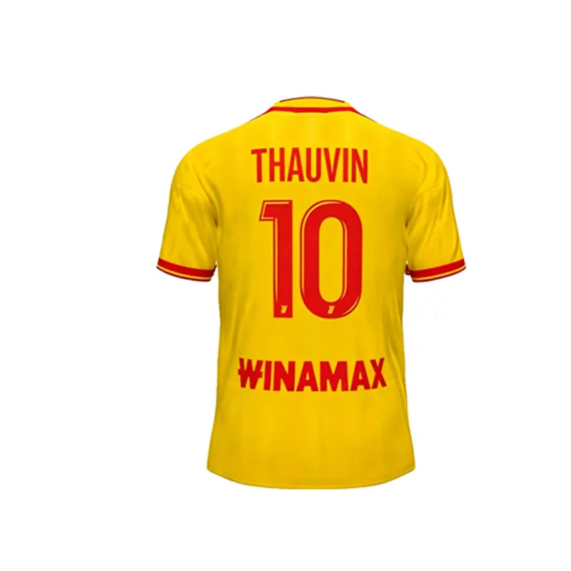 RC Lens 26 27 soccer jersey 2026 2027 SOTOCA SANGARE THAUVIN GUILAVOGUI jerseys  - SitterJersey.com
