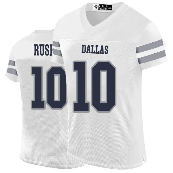 88 Lamb Parsons Prescott Diggs Aubrey 2024 Football Jerseys Ferguson Rush Stauba - SitterJersey.com