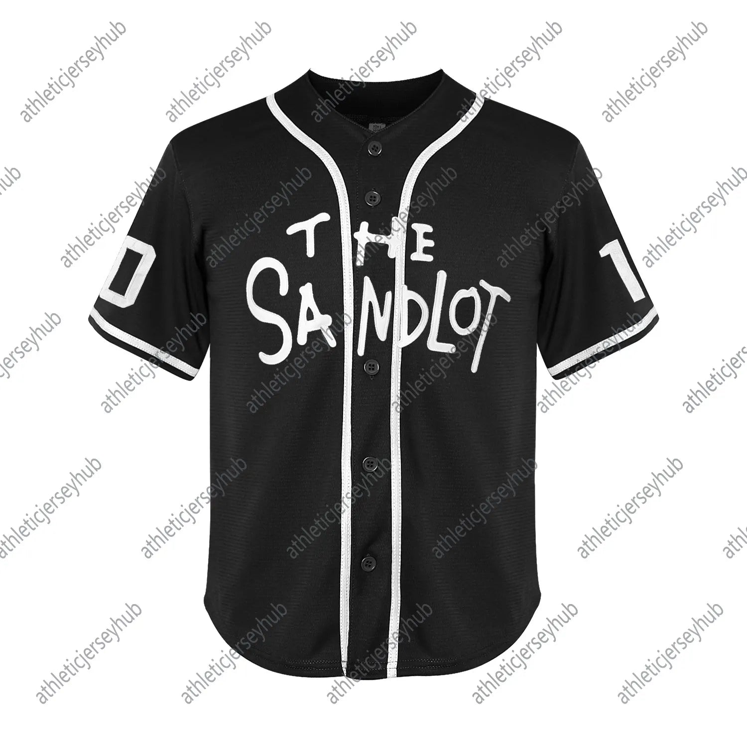 Youth Jersey 10 Smalls Jersey Jerseys baseball Jerseys Black and White For Chris - SitterJersey.com