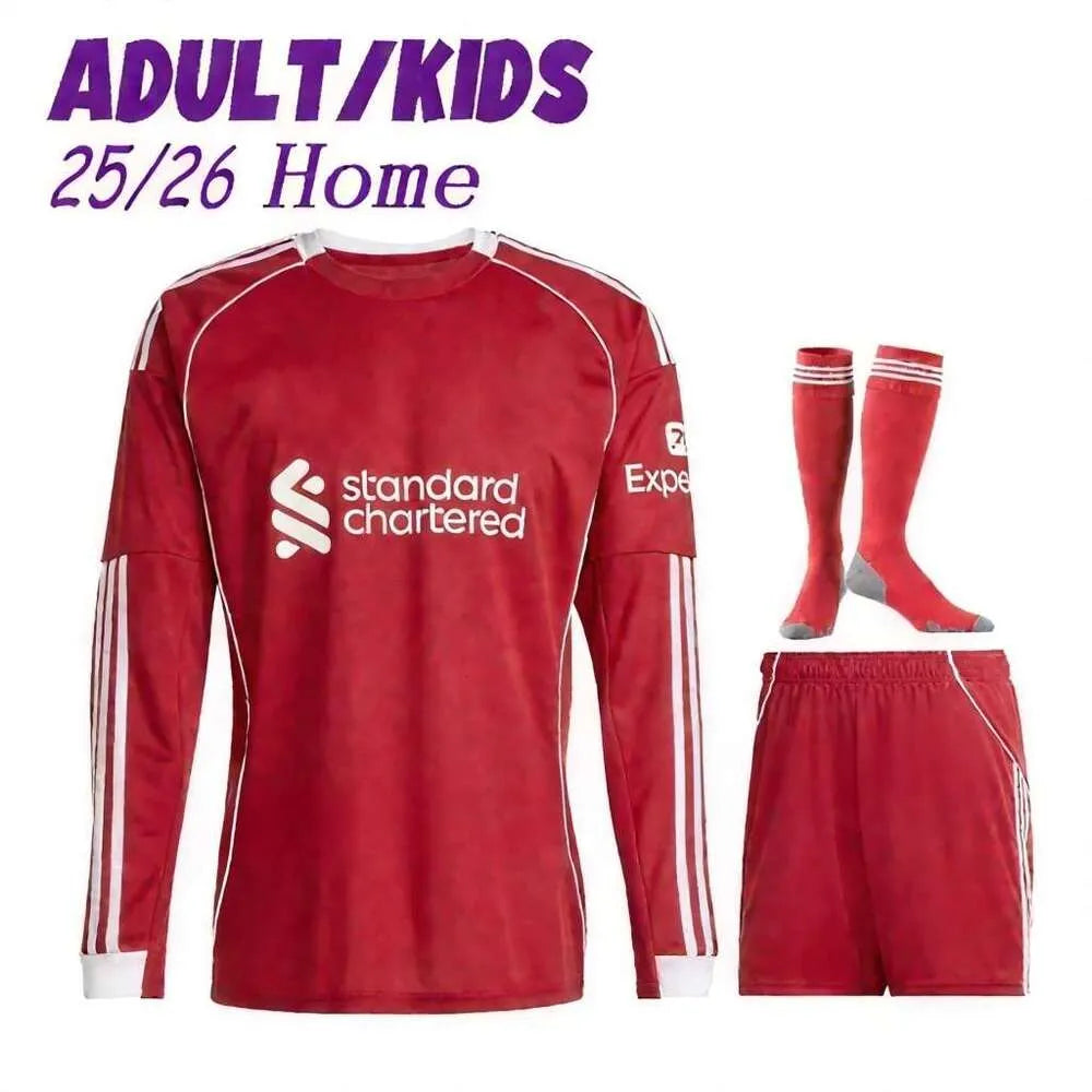25 26 27 liverpool Wirtz SALAH football shirt Ekitike MAC ISAK ALLISTER Kerkez G - SitterJersey.com