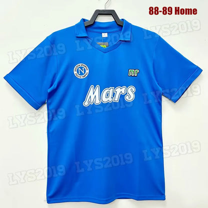 1987 1988 Retro Soccer Jerseys 87 88 Coppa Italia SSC Naples Maradona 10 Vintage - SitterJersey.com