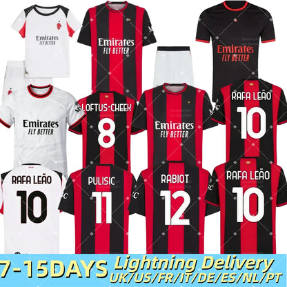 26 27 AC MilanLY MODRIC RAFA LEAO soccer jerseys football shirts REIJNDERS PULIS - SitterJersey.com