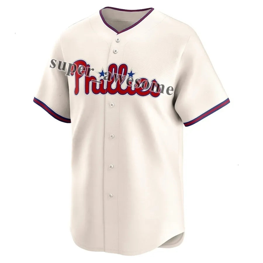 Bryce Harper Baseball Jersey Trea Turner Kyle Schwarber JT Realmuto Alec Bohm Br - SitterJersey.com