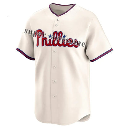Bryce Harper Baseball Jersey Trea Turner Kyle Schwarber JT Realmuto Alec Bohm Br - SitterJersey.com