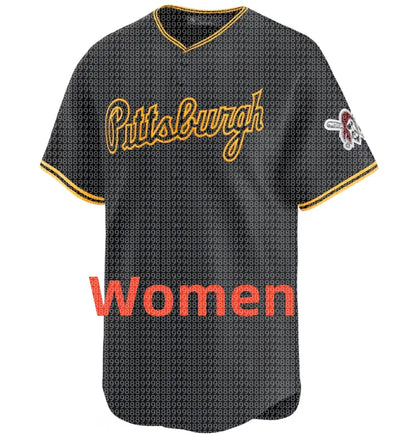 Men Pirates Baseball Jersey Willie Stargell Roberto Clemente Paul Skenes Endy Ro - SitterJersey.com