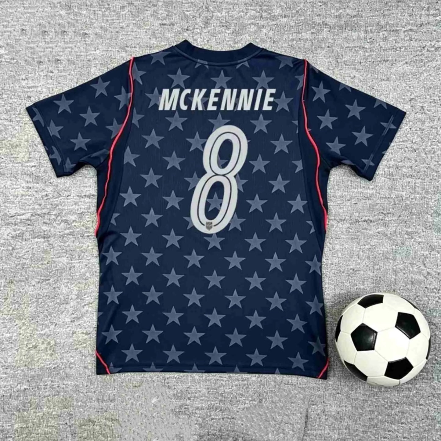 2026 USA HOME World Cup football jersey BEYNA MCKENNIE PULISIC BALOGUN Fans and  - SitterJersey.com