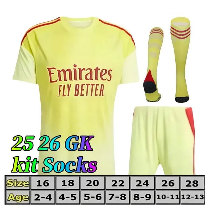 26 27 SMITH ROWE SAKA soccer jerseys Fans Player MARTINELLI TIERNEY 2025 2026 RI - SitterJersey.com