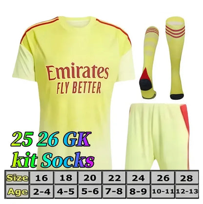 26 27 SMITH ROWE SAKA soccer jerseys Fans Player MARTINELLI TIERNEY 2025 2026 RI - SitterJersey.com