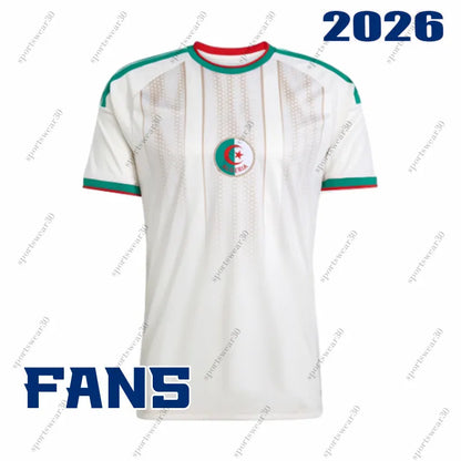 Algeria worldcup 2026 Maza Ait-Nouri Gouiri Amoura Hadj Moussa Soccer Jerseys Bo - SitterJersey.com