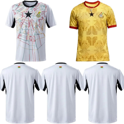 ghana jersey 2026 worldcup J.AYEW A.AYEW KUDUS SEMENYO WILLIAMS soccer jersey PA - SitterJersey.com